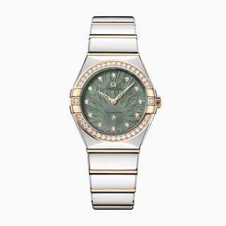 Omega 18 Karat/Stainless Steel Constellation