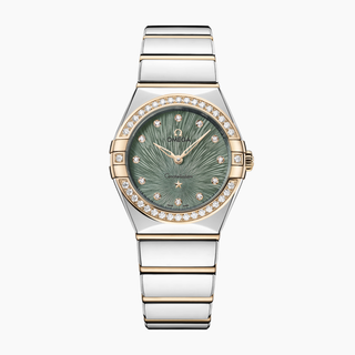 Omega 18 Karat/Stainless Steel Constellation