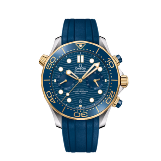 Omega 18K/Stainless Steel Seamaster Diver 300m