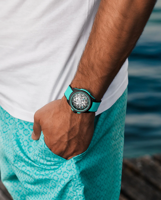 Norqain Wild One Skeleton 42mm Turquoise