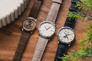 Blancpain Villeret Quantième Complet Watch in Opaline