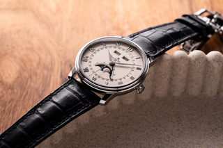 Blancpain Villeret Quantième Complet Watch in Opaline