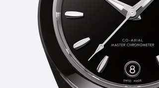 Omega Stainless Steel Seamaster Aqua Terra 150m in Black