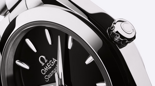Omega Stainless Steel Seamaster Aqua Terra 150m in Black
