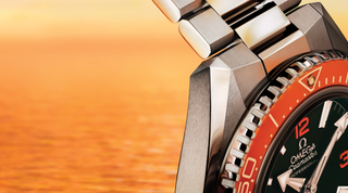Omega Seamaster Planet Ocean 600M in Black & Red