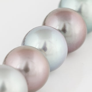 Vintage/Estate 18K White Gold Tahitian Pearl Matinee Length Strand with Diamond