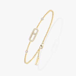 Messika 18K Gold Move Uno Diamond Bracelet