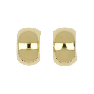 Antonio Papini 18K Gold Huggie Earrings