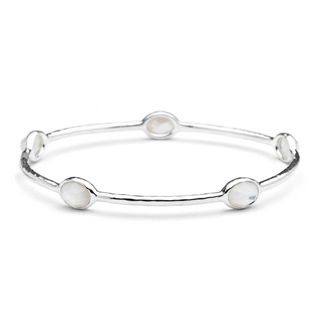 Ippolita Sterling Silver 5-Stone Bangle Bracelet