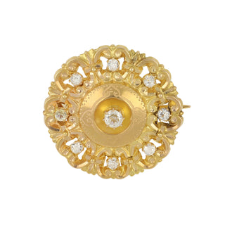Belle Epoque 22K Gold Paste Pin