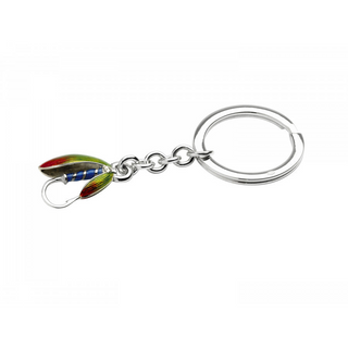 Deakin & Francis Sterling Silver Fly Fishing Key Ring