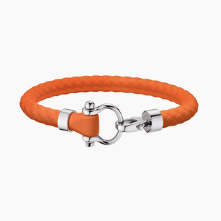 Omega Stainless Steel Aqua Sailing Bracelet in Orange