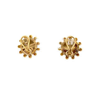 2000s Tiffany & Co. 18K Gold Button Earrings