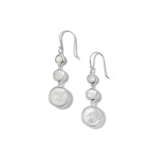 Ippolita Sterling Silver Mother Of Pearl Lollipop Lollitini Drop Earrings