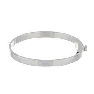 Antonio Papini 18K White Gold Bangle Bracelet