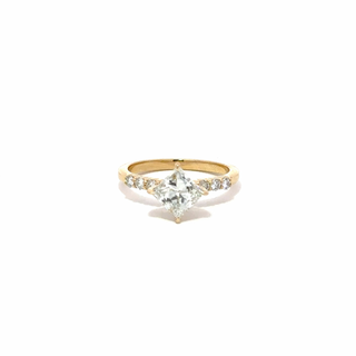 Tenenbaum Workshop GIA 1.21 Carat Princess Cut Diamond Other Engagement Ring