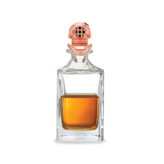 Deakin & Francis Rose Gold Diver Helmet Decanter