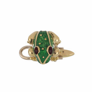 David Webb 18K Gold Rubies Dress Set