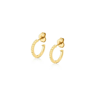 Michael M 14K Gold Foundation Huggie Hoops