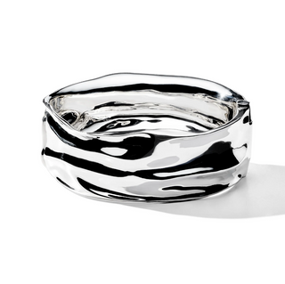 Ippolita Sterling Silver Crush Wide Bangle Bracelet