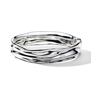 Ippolita Sterling Silver Crush Thin Bangle Bracelet