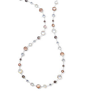 Ippolita Sterling Silver Multi Gemstone Long Lollipop Lollitini Necklace