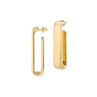 Antonio Papini 18K Gold Hoop Earrings