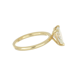 Tenenbaum GIA 1.56 Carat Pear Shape Diamond Solitaire Engagement Ring