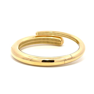 Antonio Papini 18K Gold Wrap Cuff Bracelet