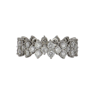 Estate Tiffany & Co. Platinum Diamond Eternity Band