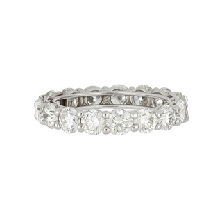 Vintage 1990 Platinum Diamond Eternity Band