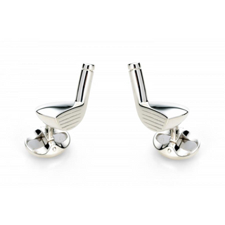 Deakin & Francis Sterling Silver Golf Club Cufflinks