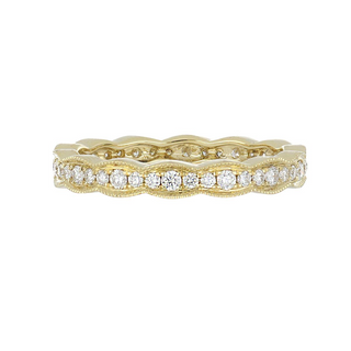 14K Gold Diamond Eternity Band