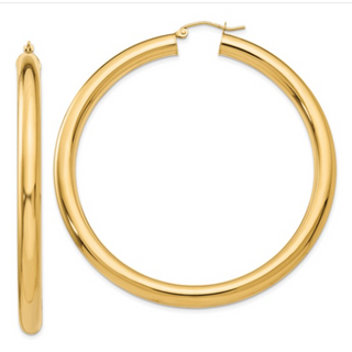 Tenenbaum Collection 14K Gold Hoop Earrings