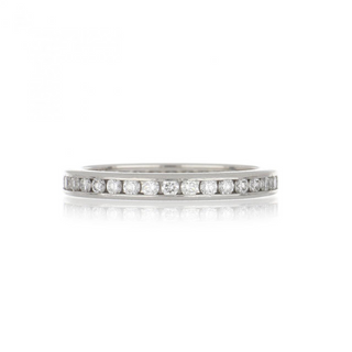 Estate Tiffany & Co. Platinum Diamond Eternity Band