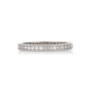 Estate Platinum Diamond Eternity Band