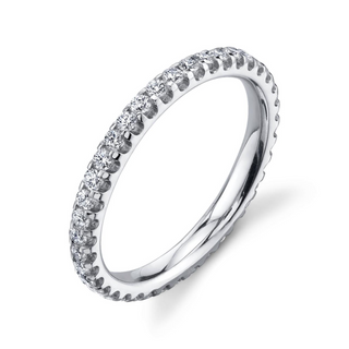 Platinum Diamond Eternity Band