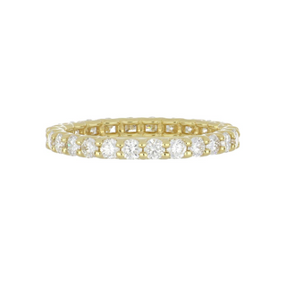 18K Gold Diamond Eternity Band