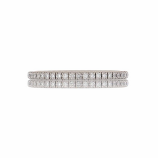 Estate Cartier 'Etincelle De Cartier' 18K White Gold Diamond Eternity Band
