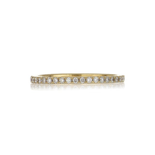 18K Gold Diamond Eternity Band