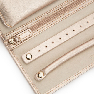 WOLF Palermo Jewelry Roll in Rose Gold