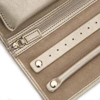 WOLF Palermo Jewelry Roll in Pewter
