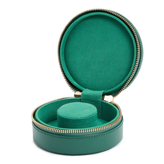 WOLF Sophia Round Zip Case in Forest