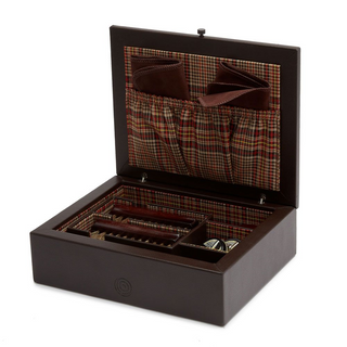 WOLF Shoe Shine Kit in Negroni Tweed