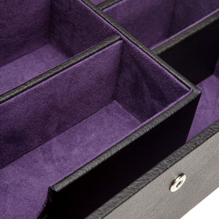 WOLF Blake Shoe Shine Kit in Black & Purple