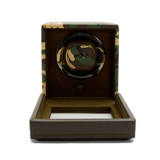 WOLF Elements Single Cub Watch Winder in Earth