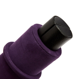 WOLF Blake Watch Roll in Black & Purple