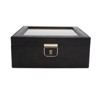 WOLF Palermo Watch Box in Black Anthracite