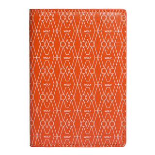 WOLF Signature Passport Sleeve in Orange