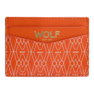WOLF Signature Cardholder in Orange